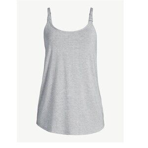 Joyspun Women's Maternity Nursing Cami with Hidden Clip Size S-M